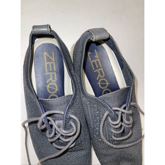 Cole Haan 2.Zerogrand Men Size 8 M Gray Stitchlite Wingtip Oxford Shoe C27565 - Picture 2 of 6